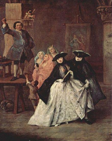 Pietro Longhi The Charlatan, oil painting picture